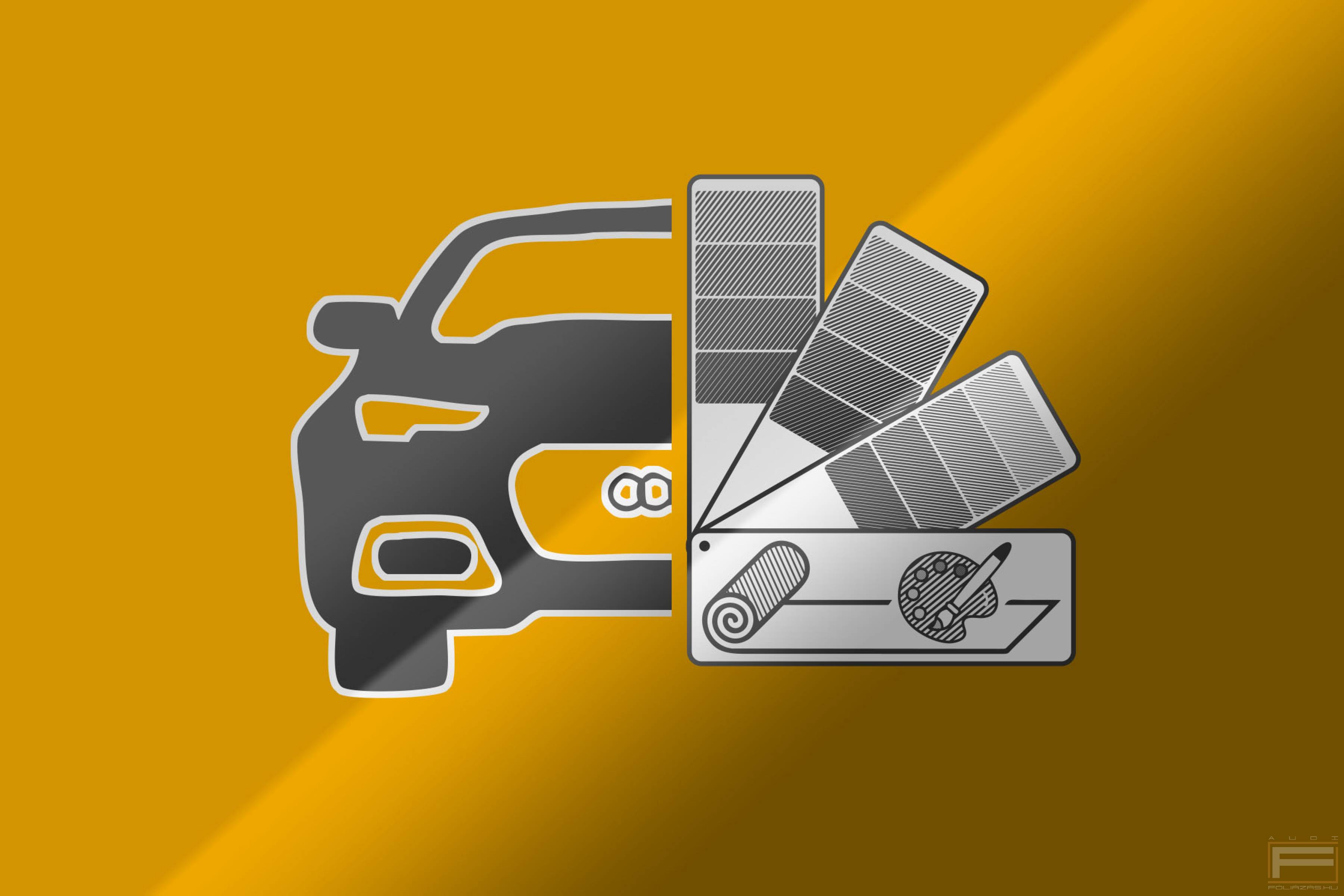 Audifóliázás szín és anyagválasztás - Milyen anyagból készül az Audi fóliázás?: 3. illusztráció